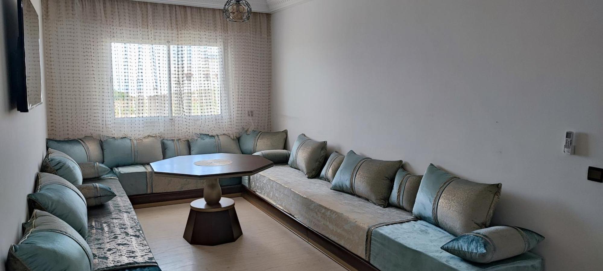 Magnifique Appartement De Standing A Tanger Avec Vue Sur Mer Et Acces Piscine Eksteriør bilde
