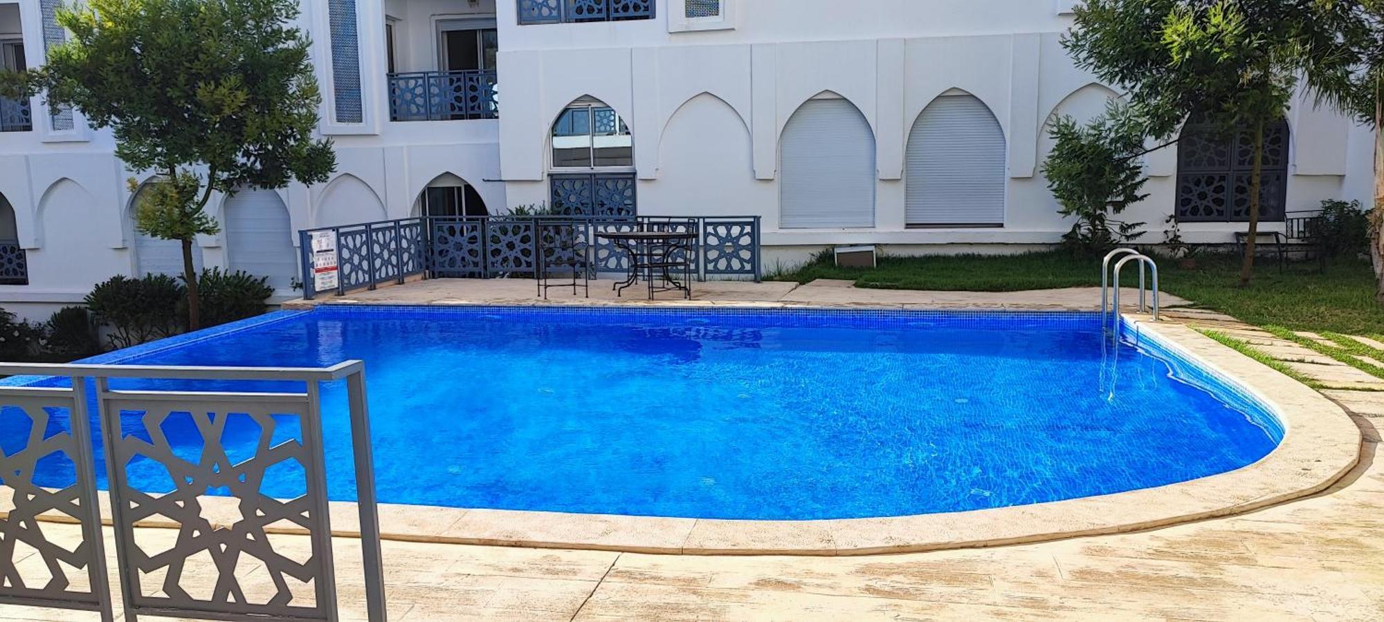 Magnifique Appartement De Standing A Tanger Avec Vue Sur Mer Et Acces Piscine Eksteriør bilde