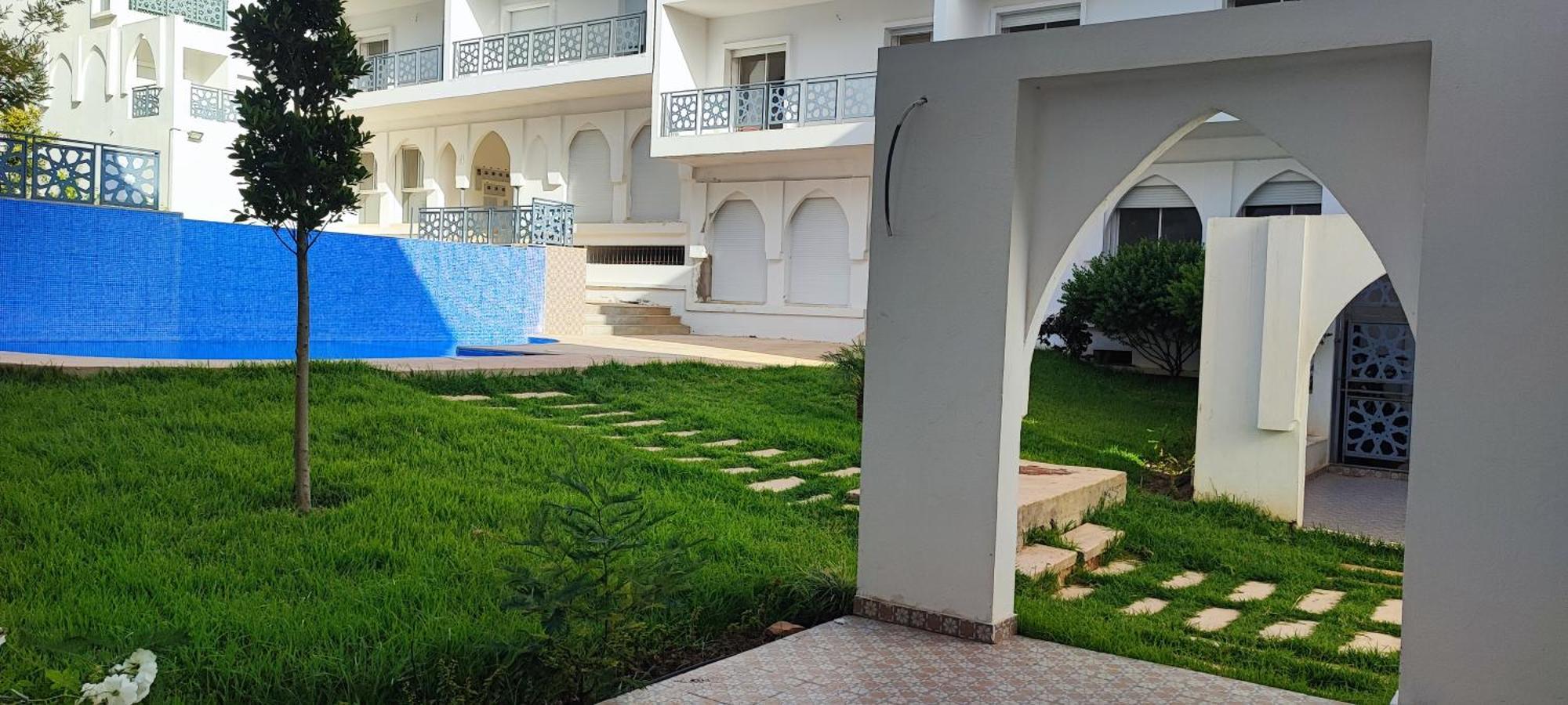 Magnifique Appartement De Standing A Tanger Avec Vue Sur Mer Et Acces Piscine Eksteriør bilde